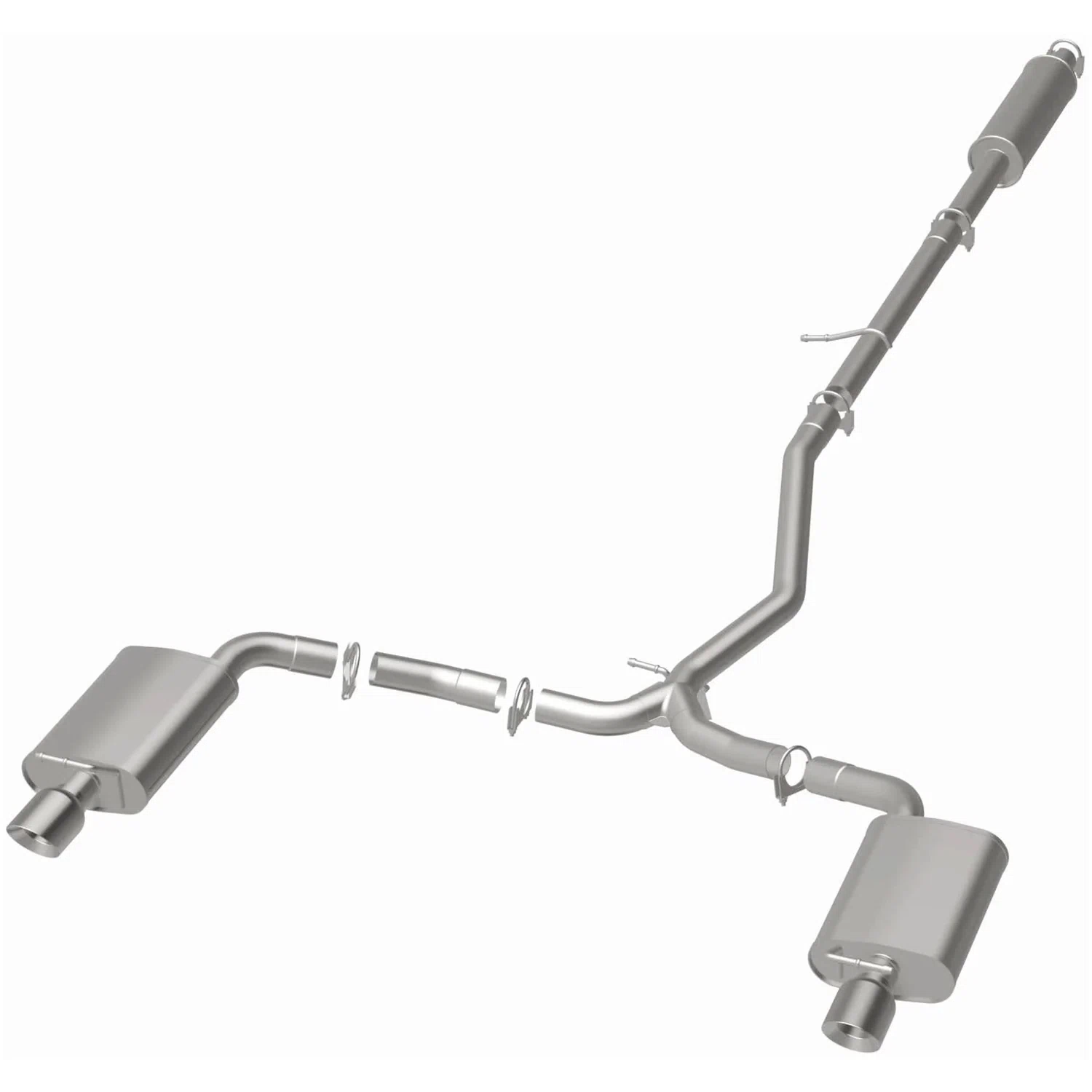 2011-2015 Ford Explorer Direct-Fit Replacement Exhaust System 106-0459